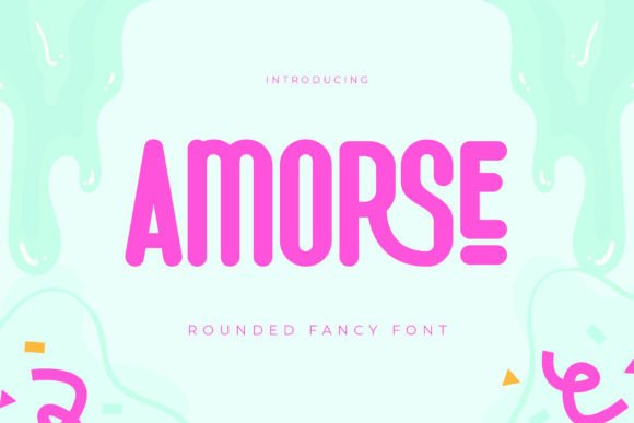 Amorse: A Font That Adds Elegance to Every Craft Project