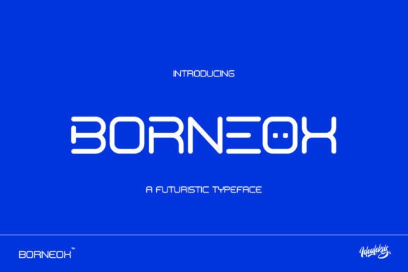 Borneox – The Future of Craft Typography