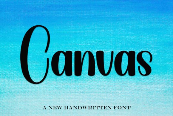 Canvas: A Handwritten Font That Elevates Real Business Branding