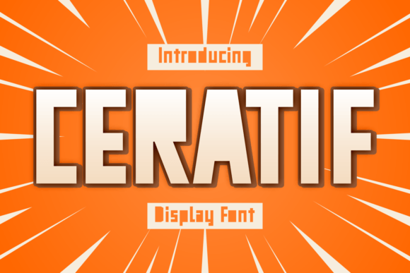 Ceratif: A Display Font That Earns Its Space