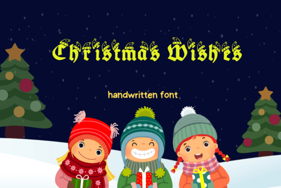 Christmas Wishes: A Font That Brings Holiday Magic to Your Creations