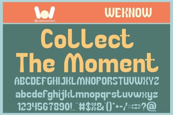 Collect the Moment Font for Campaigns That Speak Clearly