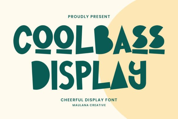 Coolbass: A Playful Font for Digital Branding