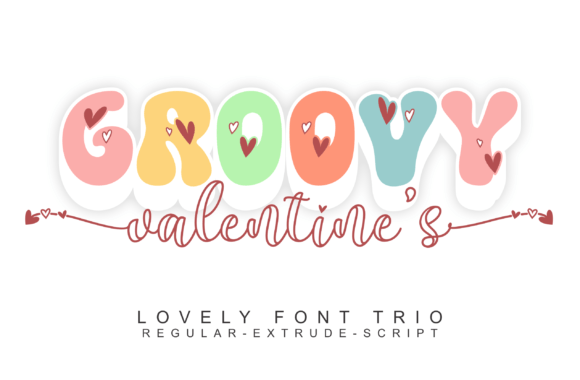 Groovy Valentine’s: A Retro Display Font That Feels Like a Design Win