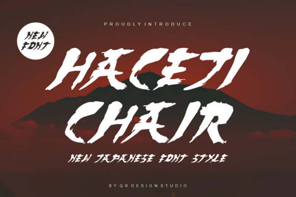 Haceji Chair: A Quirky Display Font for Creative Branding