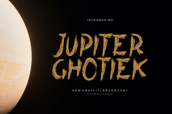 Jupiter Ghotiek: A Display Font with Editorial Confidence
