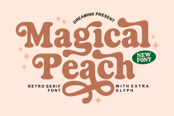 Magical Peach: The Bold Serif Font for Digital Marketers