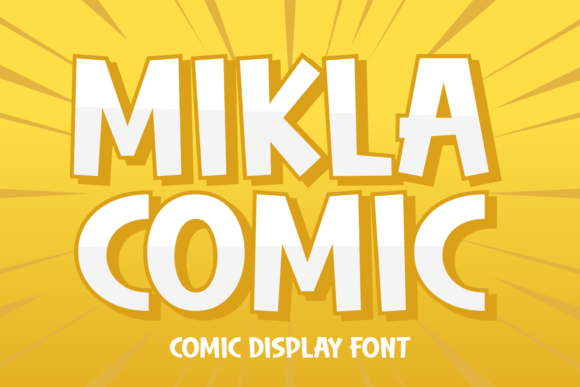 Mikla Comic: A Playful Display Font That Actually Works