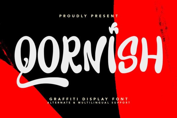 Qornish: A Bold, Friendly Display Font for Small Business Branding