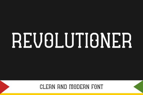 Revolutioner: A Clean, Modern Display Font for Real Branding Work