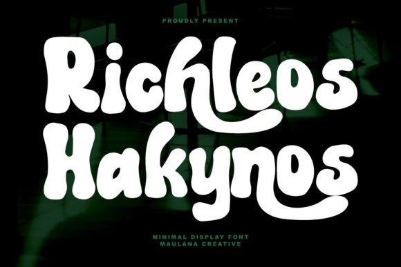 Richleos Hakynos: A Display Font Built for Digital Impact