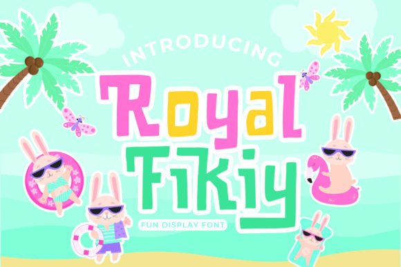Royal Fikiy: A Display Font with Character