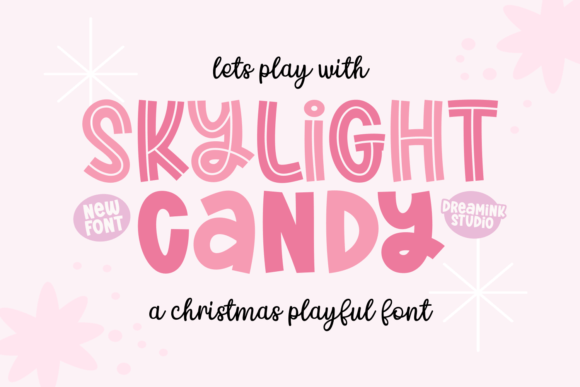 Skylight Candy: A Playful Font for Branding Projects