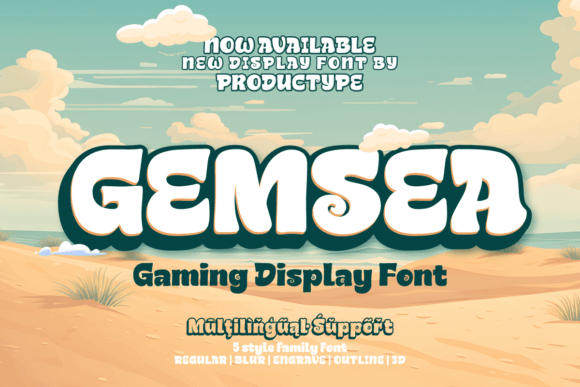 Transform Your Brand with Gemsea Fonts