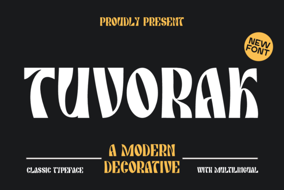Tuvorak: A Font That Adds Energy to Your Campaigns
