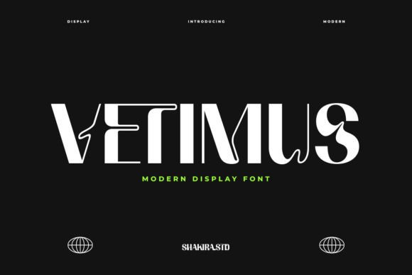 Vetimus: A Modern Display Font That Elevates Editorial Calm